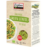 Load image into Gallery viewer, Explore Cuisine - Organic Green Lentil Penne - 250g - GF
