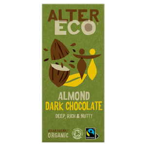 AlterEco - Almond Dark Chocolate - Fairtrade - Organic - 100g
