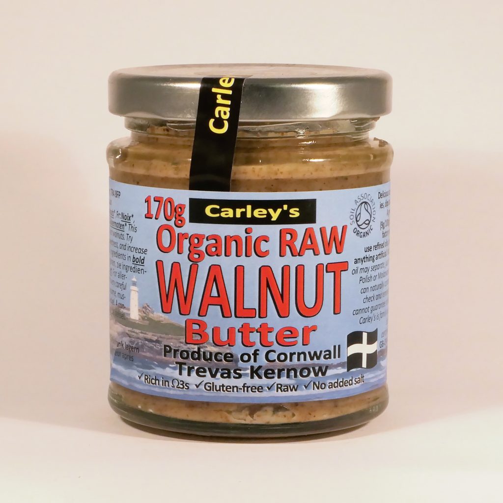 Carley’s - Organic Raw Walnut Butter - 170g