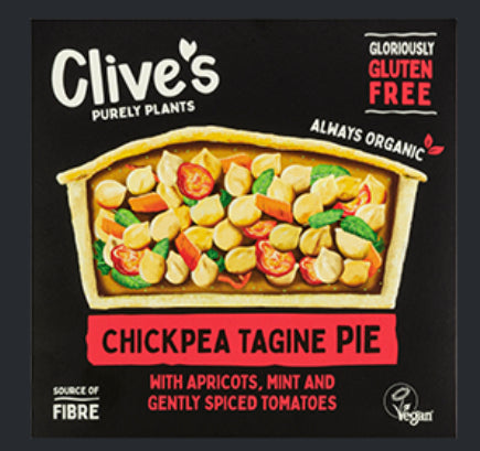 Clive’s Pies - Chickpea Tagine - 165g - GF - Organic
